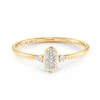 Marisa 14k Yellow Gold Band Ring In White Diamond -Kendra Scott kendra scott fine marisa band ring 14k yellow gold white diamond 00 lg