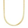 Herringbone Chain Necklace In 18k Gold Vermeil 1 Herringbone Chain Necklace In 18k Gold Vermeil -Kendra Scott kendra scott herringbone chain necklace 18k yellow gold vermeil 00 lg