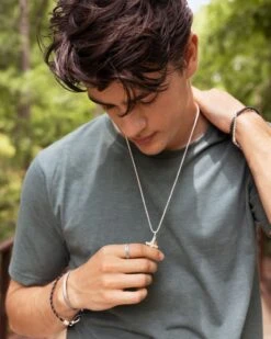 Hicks Band Ring In Oxidized Sterling Silver -Kendra Scott kendra scott hicks band ring oxidized sterling silver