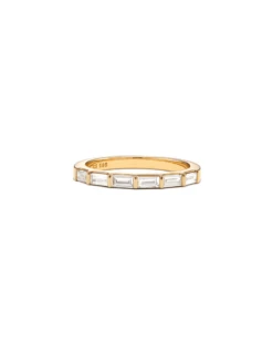 Isabella 14k Yellow Gold Half Eternity Band Ring In White Diamond 5 Isabella 14k Yellow Gold Half Eternity Band Ring In White Diamond -Kendra Scott kendra scott isabella half eternity ring 14k yellow gold white diamond 01