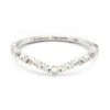 Jaclyn 14k White Gold Band Ring In White Diamond -Kendra Scott kendra scott jaclyn band ring 14k white gold 00 lg