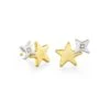 Jae Star Ear Climber Earrings In Mixed Metal -Kendra Scott kendra scott jae star climber earring mixed metal white cz 00 lg