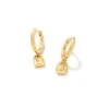 Jess Lock Huggie Earrings In Gold 1 Jess Lock Huggie Earrings In Gold -Kendra Scott kendra scott jess locket huggie earring gold 00