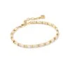 Juliette Gold Delicate Chain Bracelet In White Crystal -Kendra Scott kendra scott juliette delicate chain bracelet gold white crystal 00