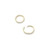 Keeley 13mm Huggie Earrings In 18k Gold Vermeil -Kendra Scott kendra scott keeley 13mm huggie earrings 18k yellow gold vermeil 01
