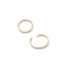 Keeley 16mm Huggie Earrings In 18k Gold Vermeil -Kendra Scott kendra scott keeley 16mm huggie earrings 18k yellow gold vermeil 01