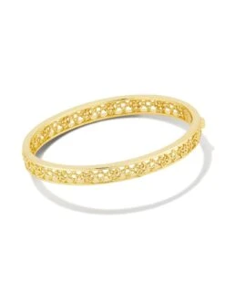 Kelly Bangle Bracelet In Gold