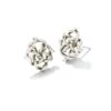 Kelly Stud Earrings In Silver -Kendra Scott kendra scott kelly stud earrings rhodium 00
