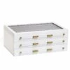 Large Antique Brass Jewelry Box In White Lacquer -Kendra Scott kendra scott large jewelry box organizer 00 default lg
