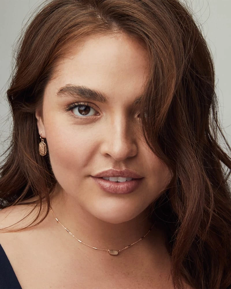 Lee Gold Drop Earrings In Abalone Shell 4 Lee Gold Drop Earrings In Abalone Shell - Image 2