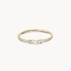 Maria 14k Yellow Gold Band Ring In White Diamond -Kendra Scott kendra scott maria band ring 14k yellow gold white diamond 00