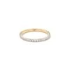 Marilyn 14k Yellow Gold Full Eternity Band Ring In White Diamond, .5ct -Kendra Scott kendra scott marilyn full eternity band ring .5CT 14k yellow gold 00
