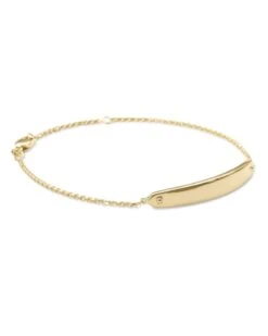 Mattie Bar Delicate Bracelet In 18k Gold Vermeil -Kendra Scott kendra scott mattie bracelet gold 02 lg