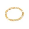 Figaro Chain Bracelet In 18k Gold Vermeil 2 Figaro Chain Bracelet In 18k Gold Vermeil -Kendra Scott kendra scott mens fiagro chain bracelet 18k yellow gold vermeil 00