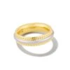 Merritt Band Ring In Mixed Metal -Kendra Scott kendra scott merritt band ring vintage gold mixed metal 00