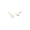 Michelle Pearl 14k Yellow Gold Stud Earrings In White Pearl 1 Michelle Pearl 14k Yellow Gold Stud Earrings In White Pearl -Kendra Scott kendra scott michelle pearl stud earrings 14k yellow gold white pearl 00