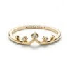 Michelle 14k Yellow Gold Band Ring In White Diamond 2 Michelle 14k Yellow Gold Band Ring In White Diamond -Kendra Scott kendra scott michelle ring 14k yellow gold white diamond a 00 lg
