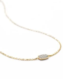 Millicent 14k Yellow Gold Delicate Chain Bracelet In White Diamond 9 Millicent 14k Yellow Gold Delicate Chain Bracelet In White Diamond -Kendra Scott kendra scott millicent delicate bracelet 14k gold white diamond 01 lg