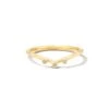 Noelle 14k Yellow Gold Band Ring In White Diamond -Kendra Scott kendra scott noelle band ring 14k yellow gold white diamond 00