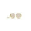 Nola Gold Stud Earrings In Iridescent Drusy -Kendra Scott kendra scott nola stud earring gold iridescent drusy 00 lg