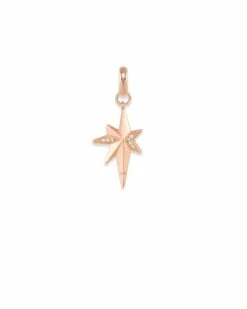 North Star Charm In Rose Gold 9 North Star Charm In Rose Gold -Kendra Scott kendra scott north star charm rose gold 01 lg
