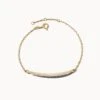 Ott 14k Yellow Gold Delicate Bracelet In White Diamond -Kendra Scott kendra scott ott delicate bracelet 14k yellow gold wt diamond 01 lg