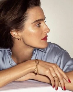 Phoenix Ear Climber Earrings In Vintage Gold -Kendra Scott kendra scott phoenix ear climber vintage gold 02 lg