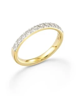 Raleigh 14k Yellow Gold Band Ring In White Diamond 9 Raleigh 14k Yellow Gold Band Ring In White Diamond -Kendra Scott kendra scott raleigh band ring 14k yellow gold white diamond 01 lg