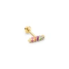 Remi 14k Yellow Gold Mini Single Stud Earring In Multicolor -Kendra Scott kendra scott remi mini stud 14k gold multicolor 00 lg