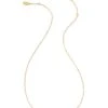 Roll Bar Chain Necklace In Mixed Metal -Kendra Scott kendra scott roll bar chain necklace mixed metal 00