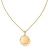 Sage Metal Pendant Necklace In 18k Gold Vermeil -Kendra Scott kendra scott sage metal pendant necklace 18k gold vermeil 00