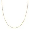 18 Inch Single Satellite Chain Necklace In Mixed Metal -Kendra Scott kendra scott single satellite chain necklace 2 tone 18k gold vermeil sterling silver 00 lg
