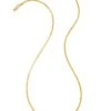 Small Serpentine Chain Necklace In 18k Gold Vermeil 1 Small Serpentine Chain Necklace In 18k Gold Vermeil -Kendra Scott kendra scott small serpentine chain necklace 18k gold vermeil 00