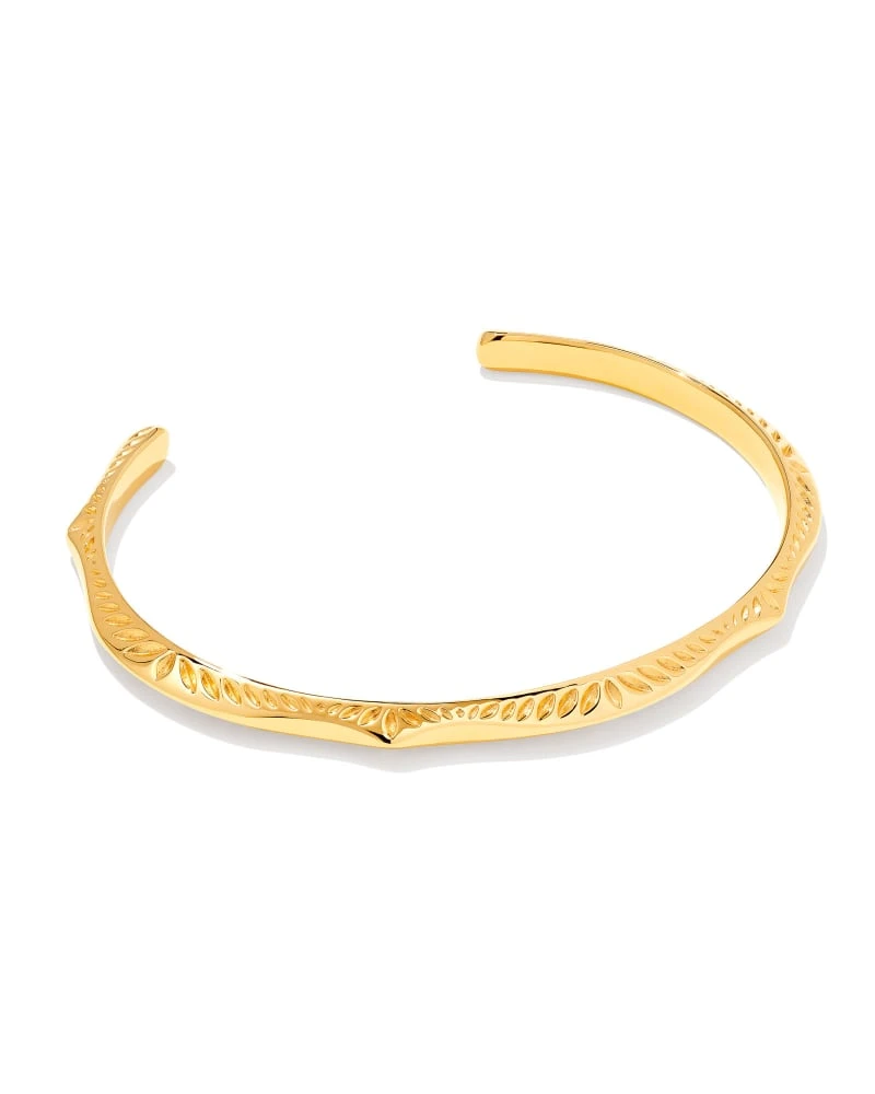 Sophee Cuff Bracelet In 18k Gold Vermeil 3 Sophee Cuff Bracelet In 18k Gold Vermeil