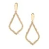 Sophia Clip On Drop Earrings In Gold -Kendra Scott kendra scott sophia earring gold na 00 lg