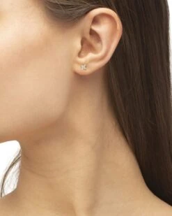 Star 14k Yellow Gold Mini Single Stud Earring In White Diamonds 9 Star 14k Yellow Gold Mini Single Stud Earring In White Diamonds -Kendra Scott kendra scott star mini stud 14k white gold white diamond 03 lg