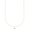 Star Of David 14k Yellow Gold Pendant Necklace In White Diamonds -Kendra Scott kendra scott star of david short pendant necklace 14k yellow gold white diamonds 00 lg