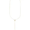 Tegan 14k Yellow Gold Y Necklace In White Diamond -Kendra Scott kendra scott tegan y necklace 14k yellow gold white diamond 00 lg