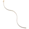 14k Yellow Gold Tennis Bracelet In White Diamond -Kendra Scott kendra scott tennis bracelet 14k yellow gold white diamond 00