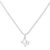 Texas Charm Necklace In Sterling Silver -Kendra Scott kendra scott texas charm sterling silver turquiose 00 lg