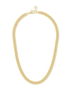 Vincent Chain Necklace In Gold -Kendra Scott kendra scott vincent chain necklace gold 01 lg