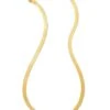 Wide Herringbone Chain Necklace In 18k Gold Vermeil 1 Wide Herringbone Chain Necklace In 18k Gold Vermeil -Kendra Scott kendra scott wide herringbone chain necklace 18k yellow gold vermeil 00