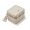Small Travel Jewelry Case In Taupe -Kendra Scott kendra scott wolf small zip jewelry case taupe 00