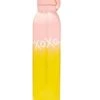 XOXO Water Bottle In Pink And Yellow Ombre -Kendra Scott kendra scott xoxo water bottle stainless steel pink and yellow ombre 00