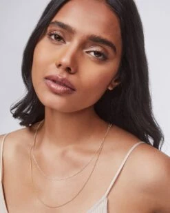 18 Inch Thin Chain Necklace In 18k Gold Vermeil -Kendra Scott kendra scott 18 inch thin chain necklace 18k gold vermeil