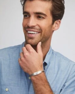 Robert Oxidized Sterling Silver Corded Bracelet In Dark Taupe 9 Robert Oxidized Sterling Silver Corded Bracelet In Dark Taupe -Kendra Scott robert dark taupe